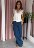 Lace Top - White