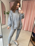 Hoodie & Leggings Co-ord - Grey