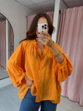 Boho Blouse - Orange