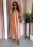 Missi Zig Zag Dress - Orange