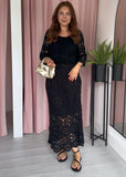 Crochet Skirt - Black