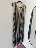 Missi Zig Zag Dress - Blue