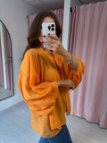 Boho Blouse - Orange