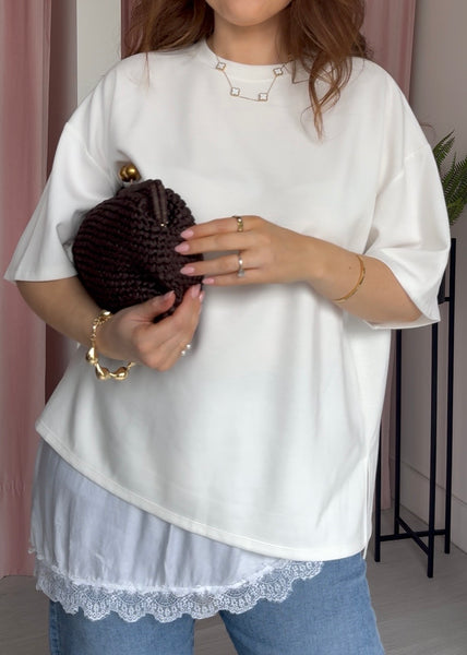 Layering Skirt - White