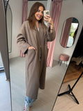 Oversized Coat - Taupe