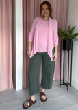 Jumper & Scarf - Pink
