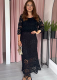 Crochet Skirt - Black