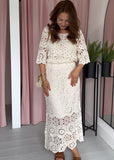 Crochet Skirt - Biege