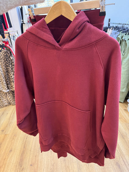 Hoodie & Leggings Co-ord - Burgandy