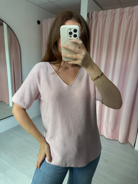 Knitted Top - Pink