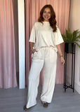 Premium Co-ord - Cream