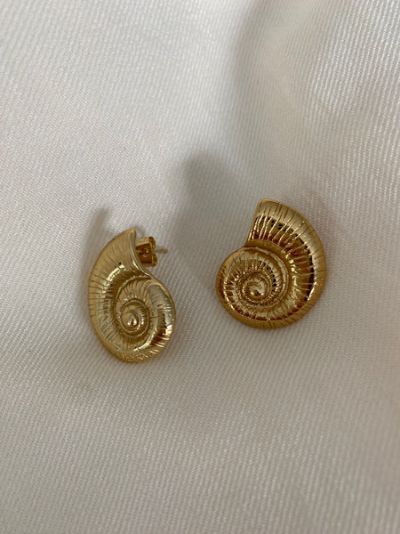 Shell Earrings - Gold