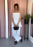 Bandeau Co-ord - White