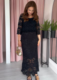 Crochet Skirt - Black