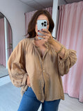 Boho Blouse - Camel