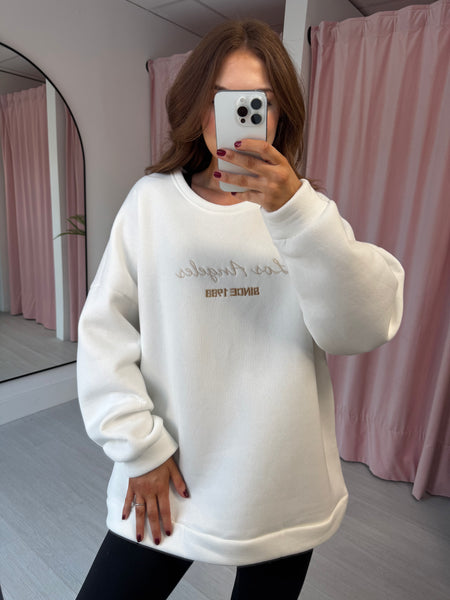 Los Angeles Sweatshirt - White