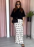 Polka Dot Slip Skirt/Dress