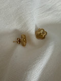 Clover Stud Earrings - Gold