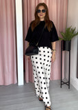 Polka Dot Slip Skirt/Dress
