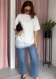 Layering Skirt - White
