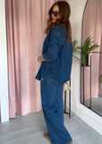 REDIAL Stretchy Denim Shirt