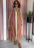 Missi Zig Zag Dress - Pink