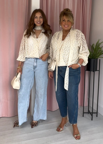 Dottie Shirt - Cream