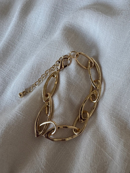 Paperclip Bracelet - Gold