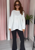 Brooklyn Sweatshirt - White