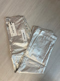 Silver Coated Jeans