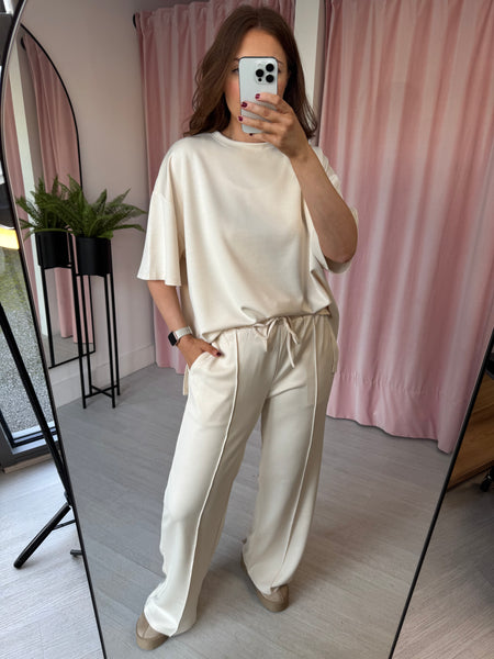 Premium Co-ord - Cream