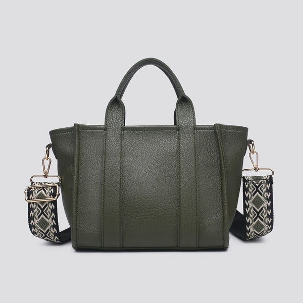 Mini Tote Bag - Forest Green