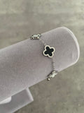 Clover Bracelet - Silver Mix