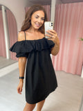 Off Shoulder Dress - Black