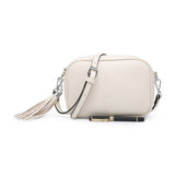 Crossbody Bag Silver Hardware - Ecru