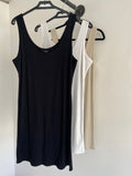 Basic Longline Soft Vest - White