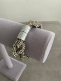 Plait Sparkle Bracelet - Silver